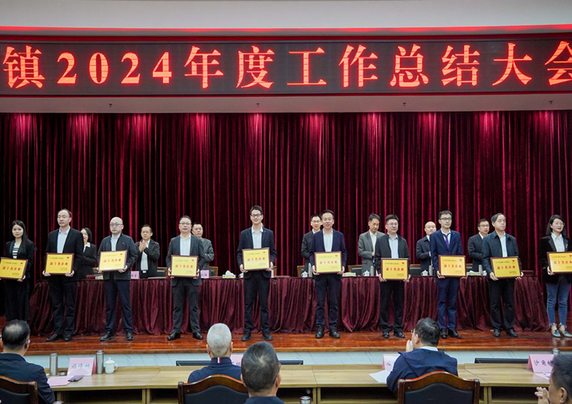 双项殊荣！尊龙凯时电声荣登石排镇2024年度“双十强”榜单